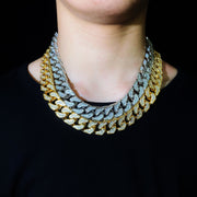 19mm Bold Diamond Cuban Chain