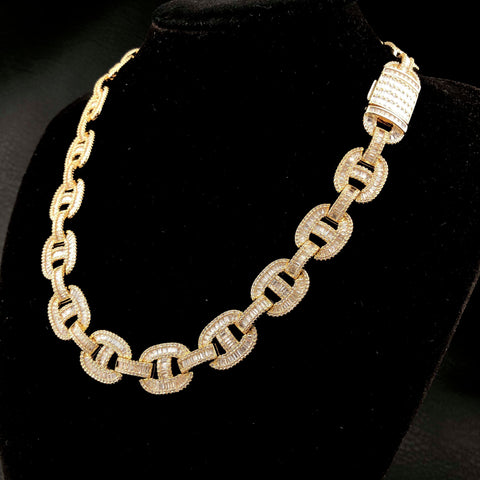 15mm Baguette Mariner Chain