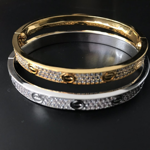 Cufflink Band Bracelet