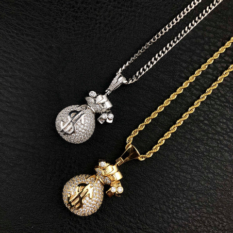Money Purse Pendant