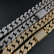 19mm Bold Diamond Cuban Chain