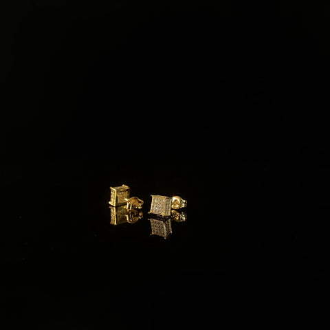 925 square minimalist Earrings