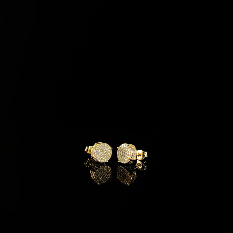 Round Diamond deep earring