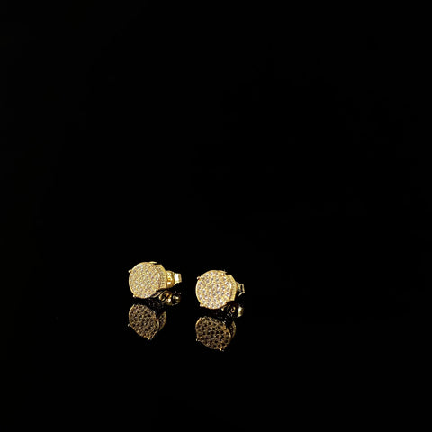 Round Diamond deep earring