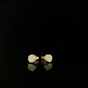 Round Diamond deep earring