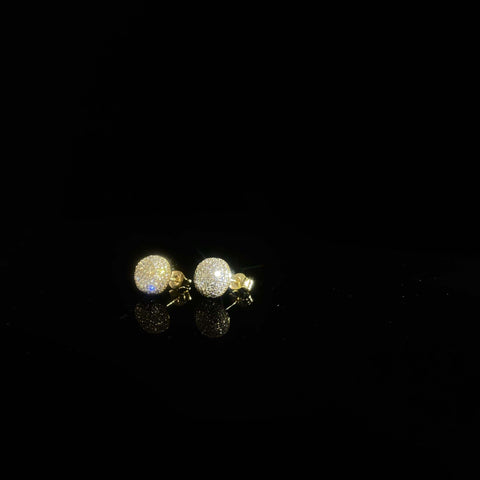 925 silver full diamond Earrings