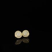 925 Silver Double layer full Diamond Earrings