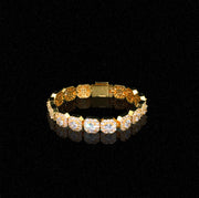 Clustered Tennis Bracelet