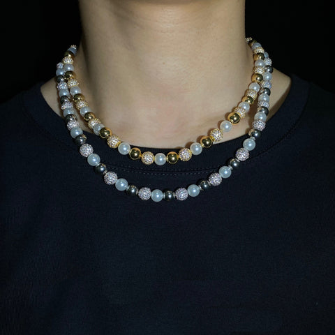 Pearl and Bead Chain