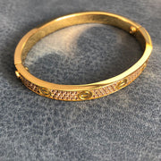 Cufflink Band Bracelet