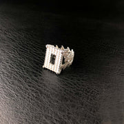 Baguette Diamond Clustered Ring O