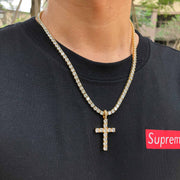 Iced Out Cross Pendants