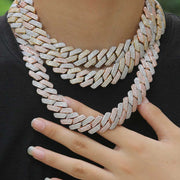 Cuban Prong Iced Out Necklace